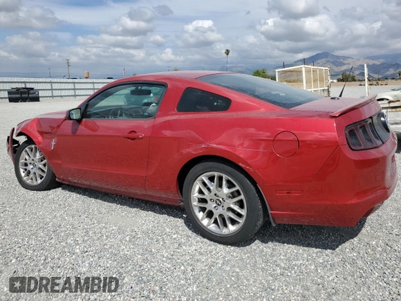 2013 Ford Mustang V6 with VIN 1ZVBP8AM4D5255339, listed as a Copart auction lot 50044005 with 50,517 mi miles and Salvage Title. Bid and sale history available at carsss.com. Image 2.