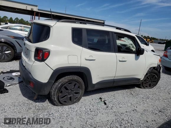 2021 Jeep Renegade Sport with VIN ZACNJDAB6MPM51716, listed as a Copart auction lot 62183845 with Not provided miles and Non repairable. Bid and sale history available at DreamBid. Image 3.
