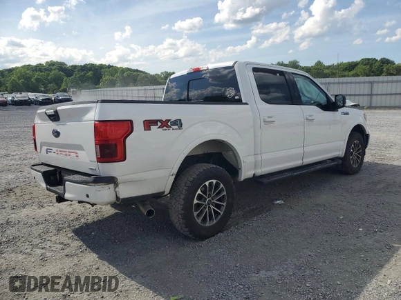 2018 Ford F-150 XL with VIN 1FTEW1EG7JFA64678, listed as a Copart auction lot 56411315 with 148,775 mi miles and Salvage title. Bid and sale history available at DreamBid. Image 3.