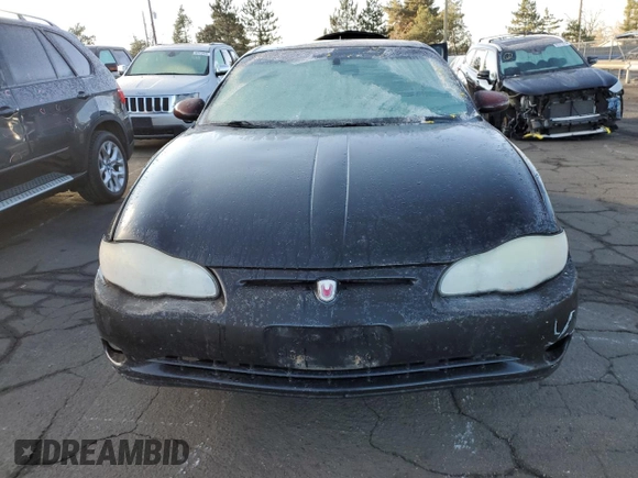 2005 Chevrolet Monte Carlo LT with VIN 2G1WX12K359171809, listed as a Copart auction lot 82311124 with 210,927 mi miles and Salvage Title. Bid and sale history available at carsss.com. Image 5.