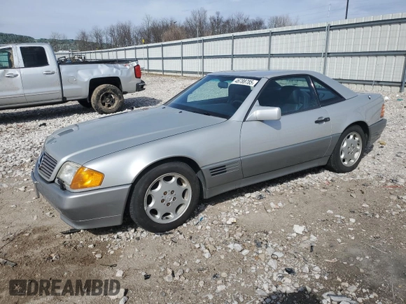 1991 Mercedes-Benz 300 with VIN WDBFA61E1MF022918, listed as a Copart auction lot 46788785 with 262,144 mi miles and Salvage Title. Bid and sale history available at DreamBid. Image 1.
