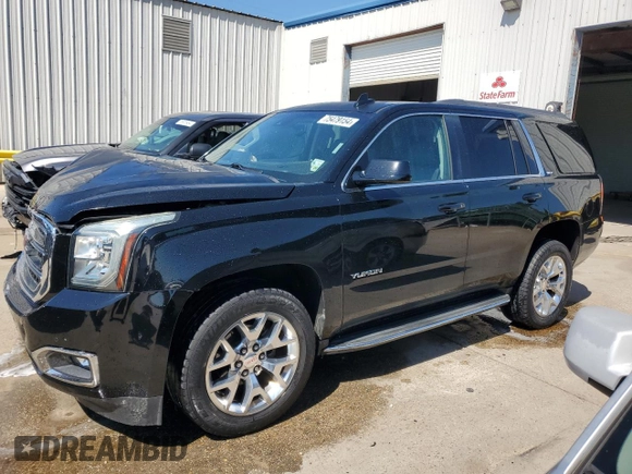 2016 GMC Yukon SLT with VIN 1GKS1BKC2GR270043, listed as a Copart auction lot 75479154 with 138,982 mi miles and Salvage Title. Bid and sale history available at carsss.com. Image 1.