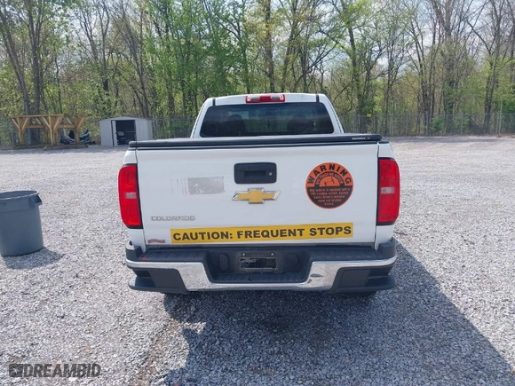 2016 Chevrolet Colorado 2WD WT with VIN 1GCHSBEA5G1228381, listed as a IAAI auction lot 42013541 with 58,560 mi miles. Bid and sale history available at carsss.com. Image 16.