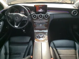 2017 Mercedes-Benz C 300 with VIN 55SWF4KB5HU221751, listed as a Copart auction lot 60019865 with 80,144 mi miles and Salvage title. Bid and sale history available at DreamBid. Image 8.