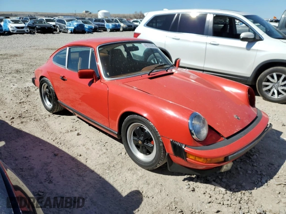 1977 Porsche 911 with VIN 9117200797, listed as a Copart auction lot 49103365 with 145,827 mi miles and Salvage title. Bid and sale history available at DreamBid. Image 4.