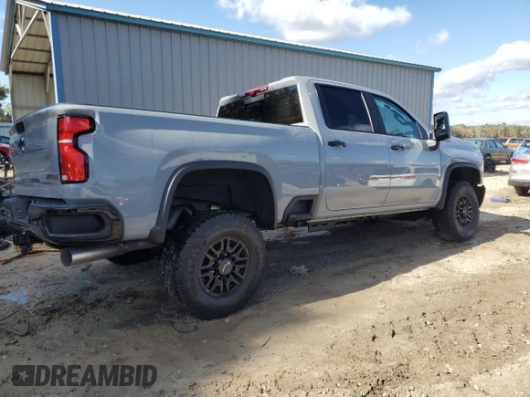 2025 Chevrolet Silverado 3500HD High Country with VIN 1GC4KYEY5SF156687, listed as a Copart auction lot 83907844 with 0 mi miles and Non Repairable. Bid and sale history available at carsss.com. Image 3.