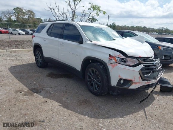 2019 Chevrolet Traverse RS with VIN 1GNERJKW5KJ274298, listed as a IAAI auction lot 41607870 with 42,434 mi miles. Bid and sale history available at carsss.com. Image 1.