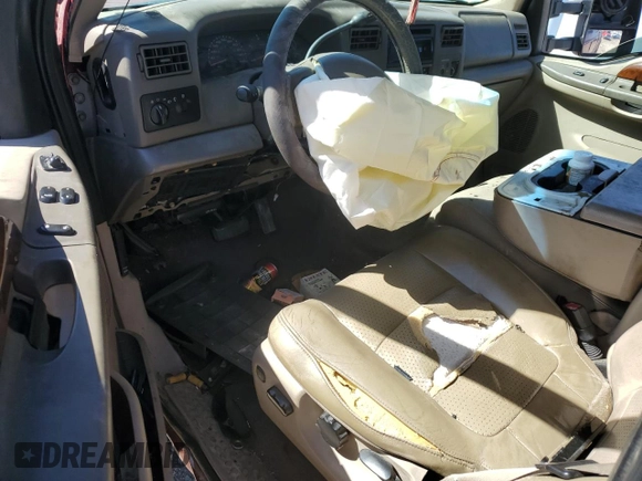 2002 Ford F-350 XL with VIN 1FTSX31F32EC34390, listed as a Copart auction lot 72943644 with Not provided miles and Salvage title. Bid and sale history available at DreamBid. Image 8.