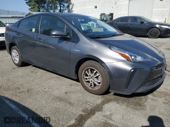 2020 Toyota Prius L Eco z VIN JTDKARFU0L3124101, wystawiony jako Copart lot #54017505 z przebiegiem 94 072 mil mil oraz Szkoda całkowita • Salvage title. Historia ofert i sprzedaży dostępna na DreamBid. Obrazek 4.