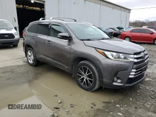 2017 Toyota Highlander Hybrid Limited with VIN 5TDDGRFH2HS031001, listed as a Copart auction lot 49630425 with 72,726 mi miles and Clean title. Bid and sale history available at DreamBid. Image 4.
