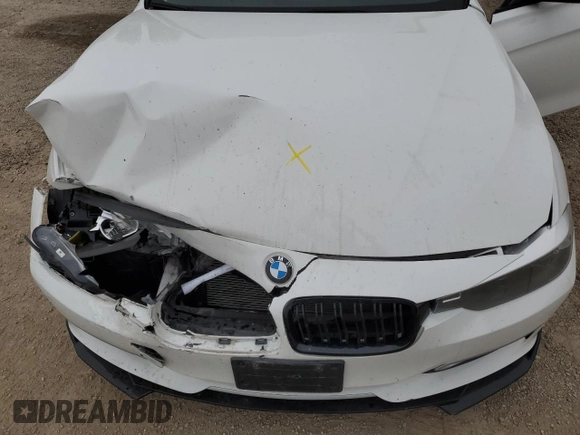 2013 BMW 3 Series 320i xDrive with VIN WBA3C3C51DF978651, listed as a Copart auction lot 58507915 with 117,025 mi miles and Salvage title. Bid and sale history available at DreamBid. Image 11.
