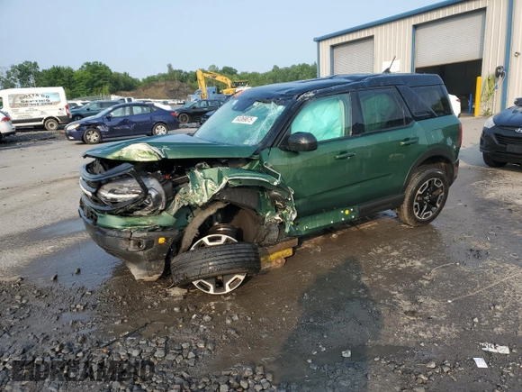 2023 Ford Bronco Sport Outer Banks with VIN 3FMCR9C66PRD86677, listed as a Copart auction lot 60369875 with Not provided miles and Salvage title. Bid and sale history available at DreamBid. Image 1.