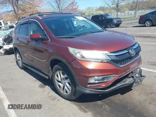 2015 Honda CR-V EX-L with VIN 2HKRM4H74FH616400, listed as a IAAI auction lot 42059162 with 120,636 mi miles and . Bid and sale history available at DreamBid. Image 1.