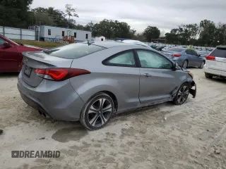 2014 Hyundai Elantra Coupe with VIN KMHDH6AH5EU026736, listed as a Copart auction lot 38143974 with 140,745 mi miles and Non Repairable. Bid and sale history available at carsss.com. Image 3.