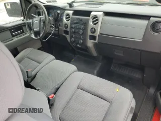 2013 Ford F-150 XL with VIN 1FTFX1EF2DKE90587, listed as a Copart auction lot 54401265 with 217,011 mi miles and Salvage Title. Bid and sale history available at carsss.com. Image 8.