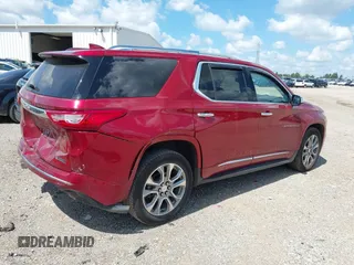 2018 Chevrolet Traverse Premier with VIN 1GNERKKW6JJ173579, listed as a IAAI auction lot 39725683 with 63,682 mi miles. Bid and sale history available at carsss.com. Image 4.