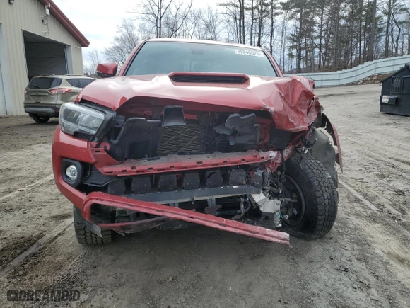 2021 Toyota Tacoma 4WD SR with VIN 3TMCZ5AN7MM371380, listed as a Copart auction lot 49846625 with 57,553 mi miles and Salvage Title. Bid and sale history available at carsss.com. Image 5.