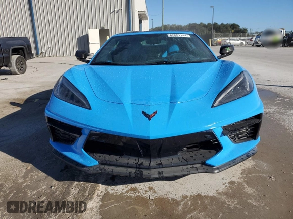 2022 Chevrolet Corvette 3LT z VIN 1G1YC2D42N5111848, wystawiony jako Copart lot #82081144 z przebiegiem 4 874 mil mil oraz Szkoda całkowita • Salvage title. Historia ofert i sprzedaży dostępna na DreamBid. Obrazek 5.