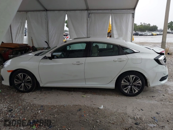 2017 Honda Civic EX-L z VIN 19XFC1F78HE025582, wystawiony jako IAAI lot #42432134 z przebiegiem 144 688 mil mil oraz . Historia ofert i sprzedaży dostępna na DreamBid. Obrazek 14.
