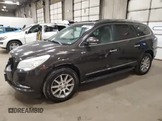 2014 Buick Enclave Leather with VIN 5GAKRBKD0EJ159744, listed as a Copart auction lot 54418685 with 165,068 mi miles and Salvage Title. Bid and sale history available at carsss.com. Image 1.