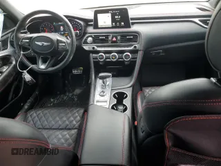 2019 Genesis G70 2.0T Advanced with VIN KMTG44LA8KU034148, listed as a Copart auction lot 71370214 with 37,482 mi miles and Non Repairable. Bid and sale history available at carsss.com. Image 8.