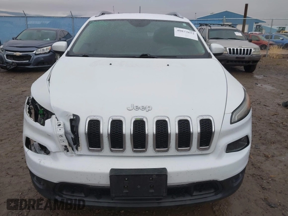 2018 Jeep Cherokee Latitude Tech Connect with VIN 1C4PJMCB1JD509136, listed as a IAAI auction lot 40873652 with 95,241 mi miles and . Bid and sale history available at DreamBid. Image 12.