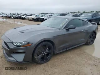 2022 Ford Mustang EcoBoost with VIN 1FA6P8TH9N5150100, listed as a Copart auction lot 55800095 with 21,996 mi miles and Salvage Title. Bid and sale history available at DreamBid. Image 1.