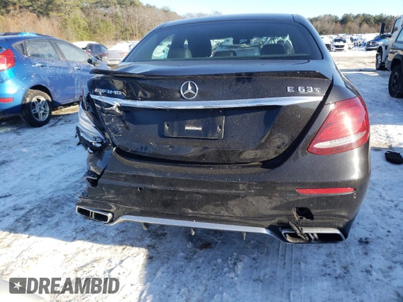 2019 Mercedes-Benz E 63 S AMG with VIN WDDZF8KB9KA569581, listed as a Copart auction lot 41450995 with 31,020 mi miles and Salvage Title. Bid and sale history available at DreamBid. Image 6.