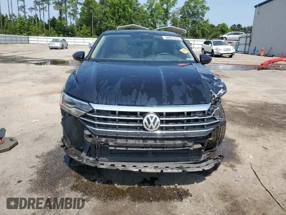 2019 Volkswagen Jetta S with VIN 3VWC57BU6KM243297, listed as a Copart auction lot 59267335 with 74,775 mi miles and Salvage title. Bid and sale history available at DreamBid. Image 5.