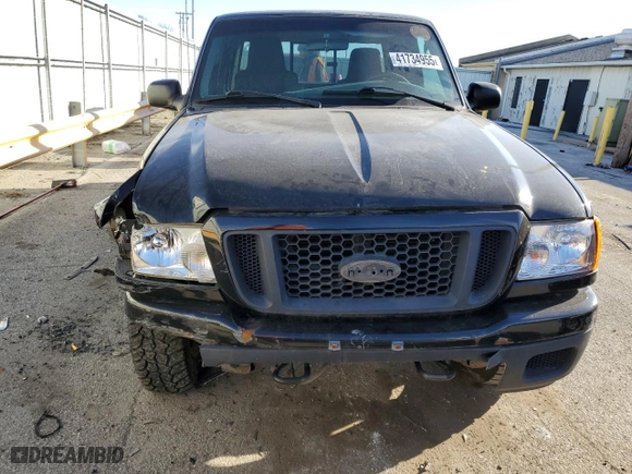 2005 Ford Ranger XLT with VIN 1FTZR45E05PA55216, listed as a Copart auction lot 41734955 with 235,206 mi miles and Salvage Title. Bid and sale history available at carsss.com. Image 5.