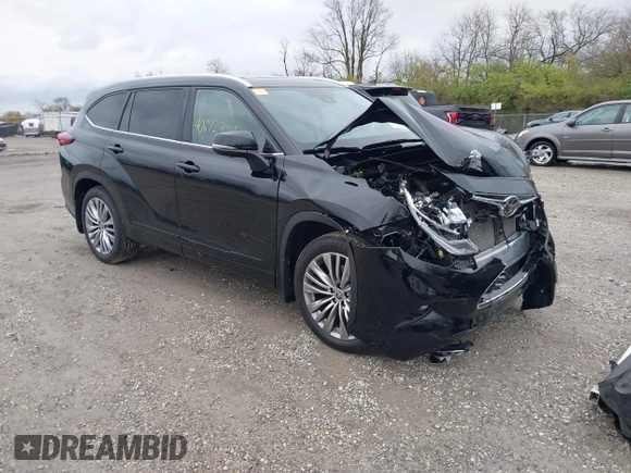2023 Toyota Highlander L with VIN 5TDKDRAH5PS041799, listed as a IAAI auction lot 40872394 with 18,641 mi miles and . Bid and sale history available at DreamBid. Image 1.