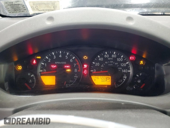 2012 Nissan Xterra X with VIN 5N1AN0NW4CC505881, listed as a Copart auction lot 54330135 with 146,720 mi miles and Clean Title. Bid and sale history available at carsss.com. Image 9.