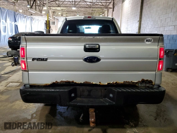 2010 Ford F-150 XL с VIN 1FTEX1EW5AFC70246, выставлен на аукционе Copart как лот 52260235 с пробегом 61 476 миль миль и Чистый • Clean title. История ставок и продаж доступна на DreamBid. Изображение 6.