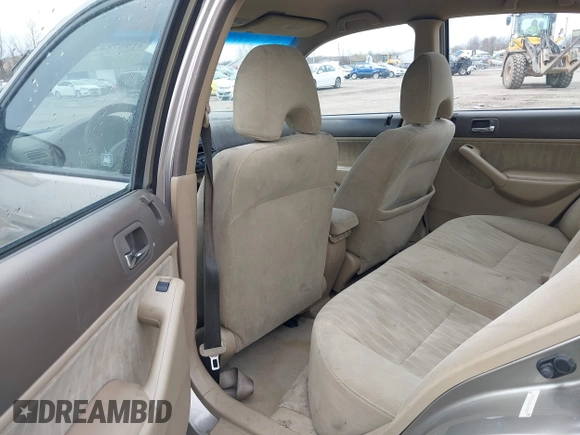 2005 Honda Civic LX with VIN 1HGES16555L000205, listed as a IAAI auction lot 41957842 with 202,394 mi miles and . Bid and sale history available at DreamBid. Image 8.