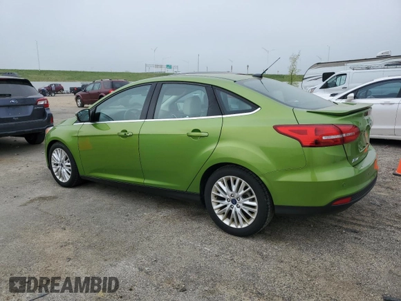2018 Ford Focus Titanium with VIN 1FADP3J24JL314044, listed as a Copart auction lot 57130285 with 117,298 mi miles and Non repairable. Bid and sale history available at DreamBid. Image 2.