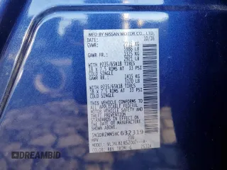 2017 Nissan Pathfinder SV with VIN 5N1DR2MM5HC632319, listed as a Copart auction lot 48549315 with 131,729 mi miles and Salvage Title. Bid and sale history available at carsss.com. Image 13.