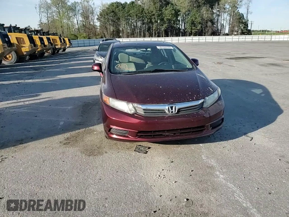 2012 Honda Civic EX with VIN 19XFB2F83CE053591, listed as a Copart auction lot 50392235 with 137,410 mi miles and Salvage Title. Bid and sale history available at DreamBid. Image 11.