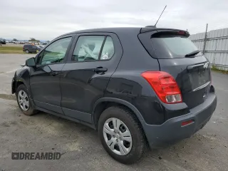 2015 Chevrolet Trax LS with VIN KL7CJKSB7FB207404, listed as a Copart auction lot 49550845 with 0 mi miles and Salvage Title. Bid and sale history available at carsss.com. Image 2.