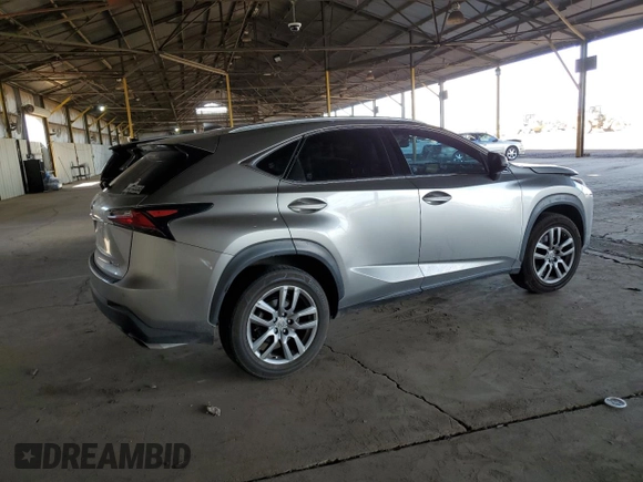 2016 Lexus NX 200t with VIN JTJBARBZ4G2071204, listed as a Copart auction lot 54156535 with 144,631 mi miles and Salvage Title. Bid and sale history available at DreamBid. Image 3.