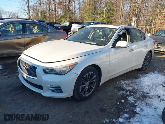 2017 Infiniti Q50 Premium with VIN JN1EV7AR1HM838526, listed as a IAAI auction lot 41249632 with 67,171 mi miles and . Bid and sale history available at DreamBid. Image 17.