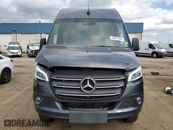 2020 Mercedes-Benz Sprinter with VIN W1Z4EFVY8LP226794, listed as a Copart auction lot 76091804 with 49,169 mi miles and Clean Title. Bid and sale history available at DreamBid. Image 5.