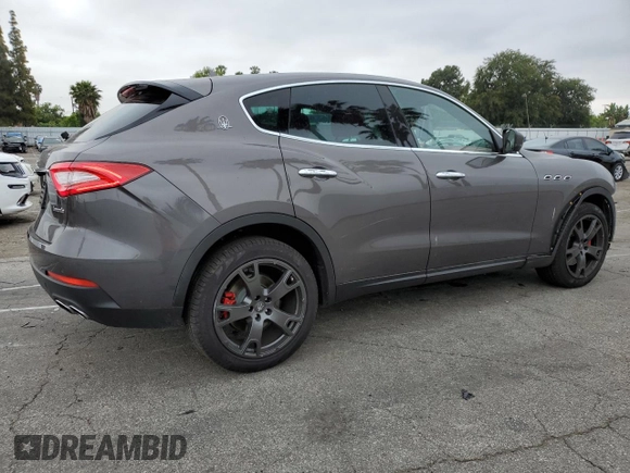 2018 Maserati Levante with VIN ZN661XUA7JX270207, listed as a Copart auction lot 55647243 with 21,557 mi miles. Bid and sale history available at carsss.com. Image 3.