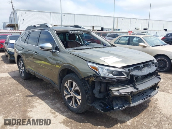 2021 Subaru Outback Touring XT with VIN 4S4BTGPD8M3210606, listed as a IAAI auction lot 42061793 with 17,550 mi miles and . Bid and sale history available at DreamBid. Image 1.