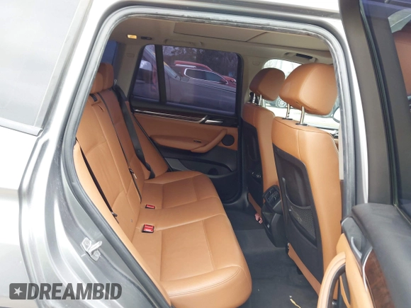 2017 BMW X3 xDrive28i with VIN 5UXWX9C37H0W72650, listed as a IAAI auction lot 41577793 with 116,361 mi miles and . Bid and sale history available at DreamBid. Image 8.