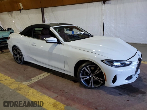 2023 BMW 4 Series 430i xDrive with VIN WBA43AT03PCL32501, listed as a Copart auction lot 42541515 with Not Provided miles and Salvage Title. Bid and sale history available at DreamBid. Image 4.