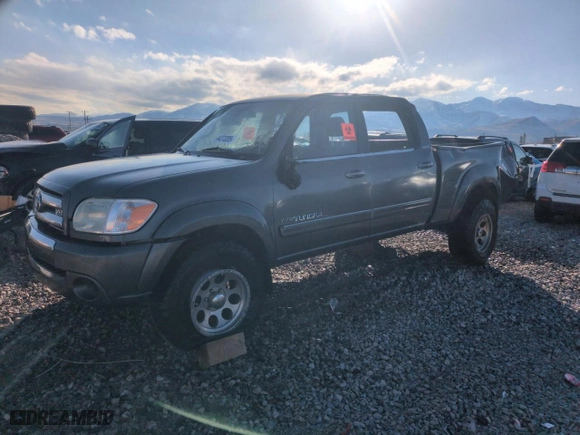 2005 Toyota Tundra SR5 with VIN 5TBDT44105S482453, listed as a Copart auction lot 44273305 with 161,885 mi miles and Salvage Title. Bid and sale history available at carsss.com. Image 1.
