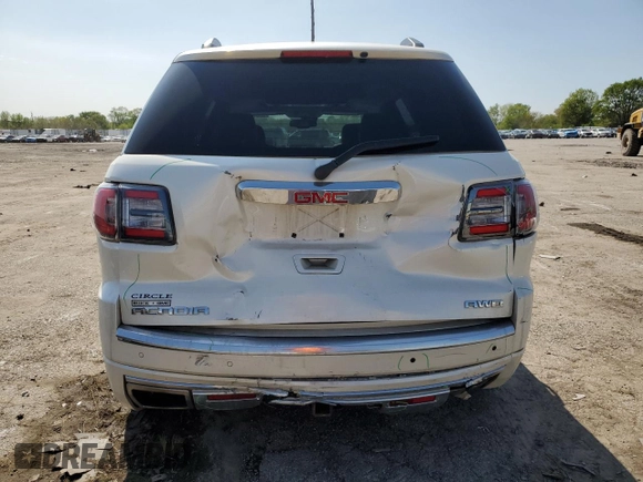 2014 GMC Acadia Denali z VIN 1GKKVTKD9EJ332097, wystawiony jako Copart lot #56315595 z przebiegiem 147 224 mil mil oraz Szkoda całkowita • Salvage title. Historia ofert i sprzedaży dostępna na DreamBid. Obrazek 6.