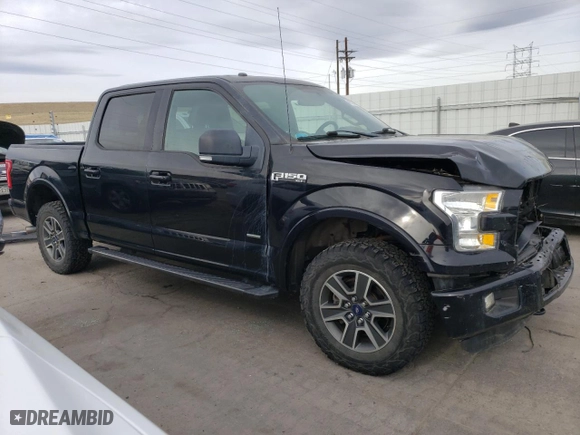 2016 Ford F-150 XLT with VIN 1FTEW1EPXGFC66455, listed as a Copart auction lot 49975245 with 108,534 mi miles and Salvage Title. Bid and sale history available at carsss.com. Image 4.