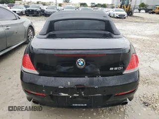 2007 BMW 6 Series 650i with VIN WBAEK135X7CN83213, listed as a Copart auction lot 74944794 with 0 mi miles and Clean Title. Bid and sale history available at carsss.com. Image 6.