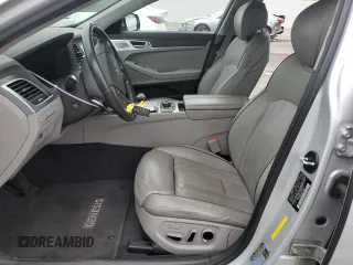2018 Genesis G80 5.0L Ultimate with VIN KMHGN4JF2JU236231, listed as a Copart auction lot 82004244 with 38,868 mi miles and Salvage Title. Bid and sale history available at carsss.com. Image 7.